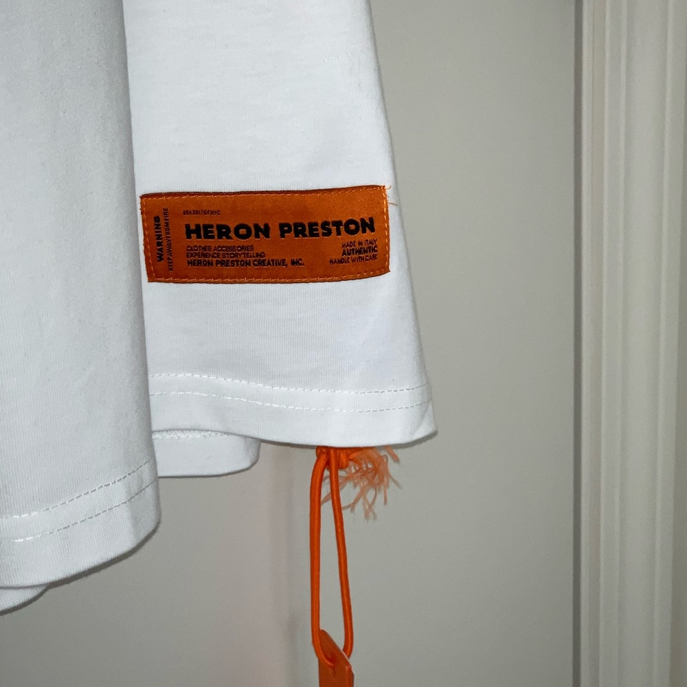 Heron Preston t shirt with tags